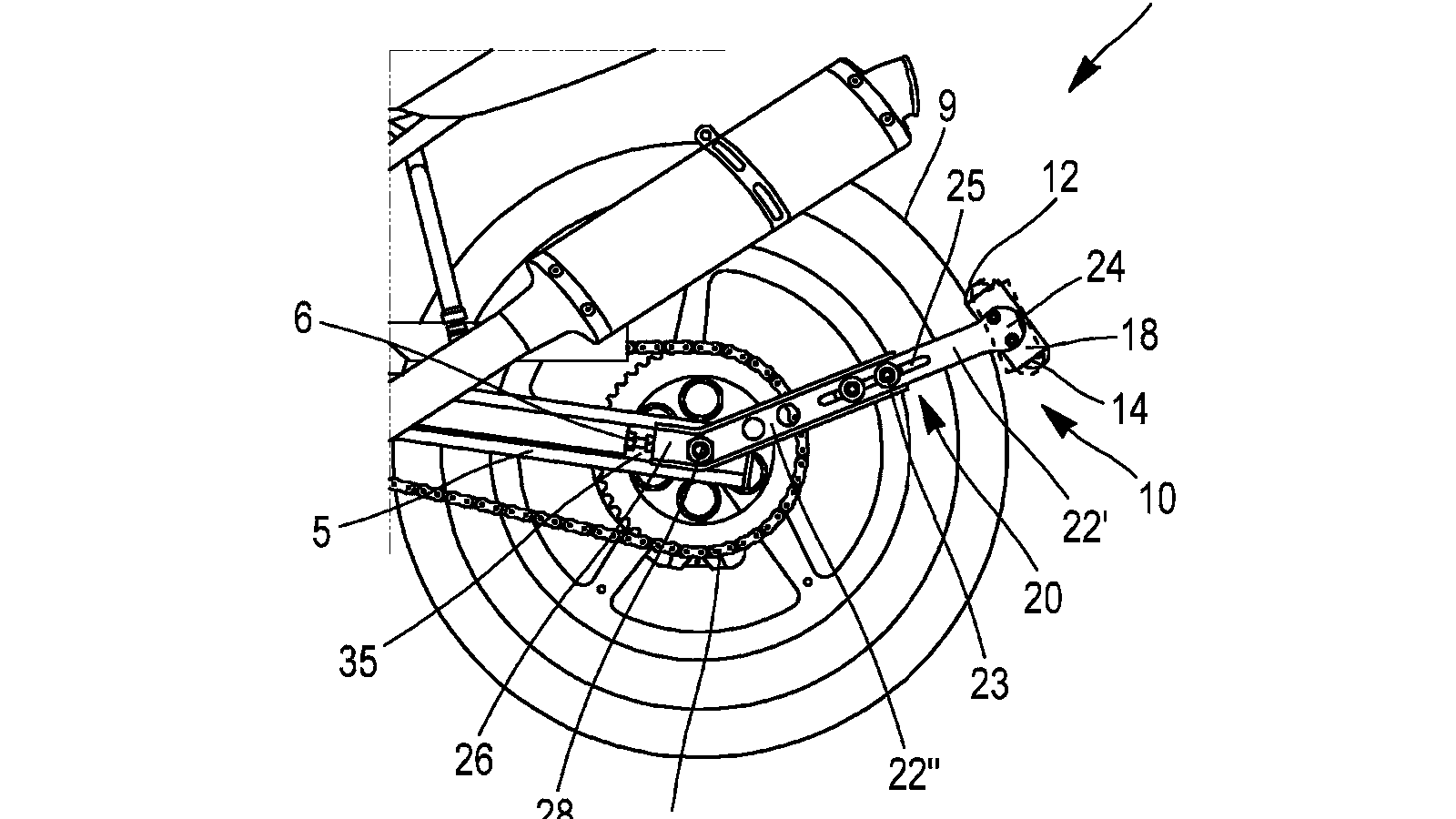 Michelin reversing device patent-